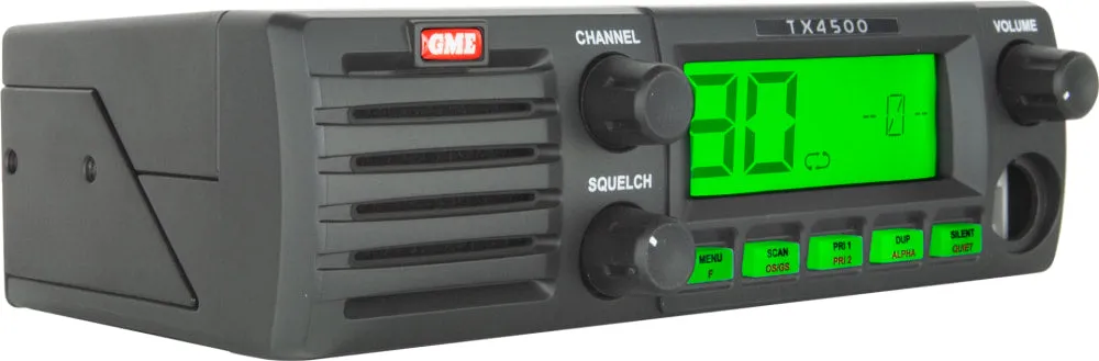 GME 5 Watt DIN Sized UHF CB Radio | TX4500WS