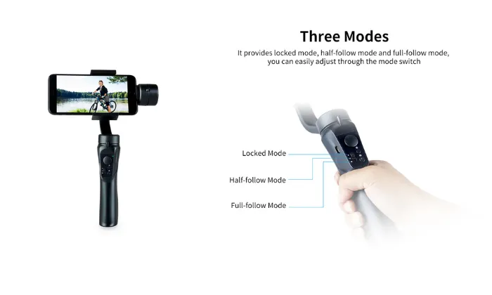 H4 Handheld Gimbal Stabilizer 3-Axis Smart Anti-shake