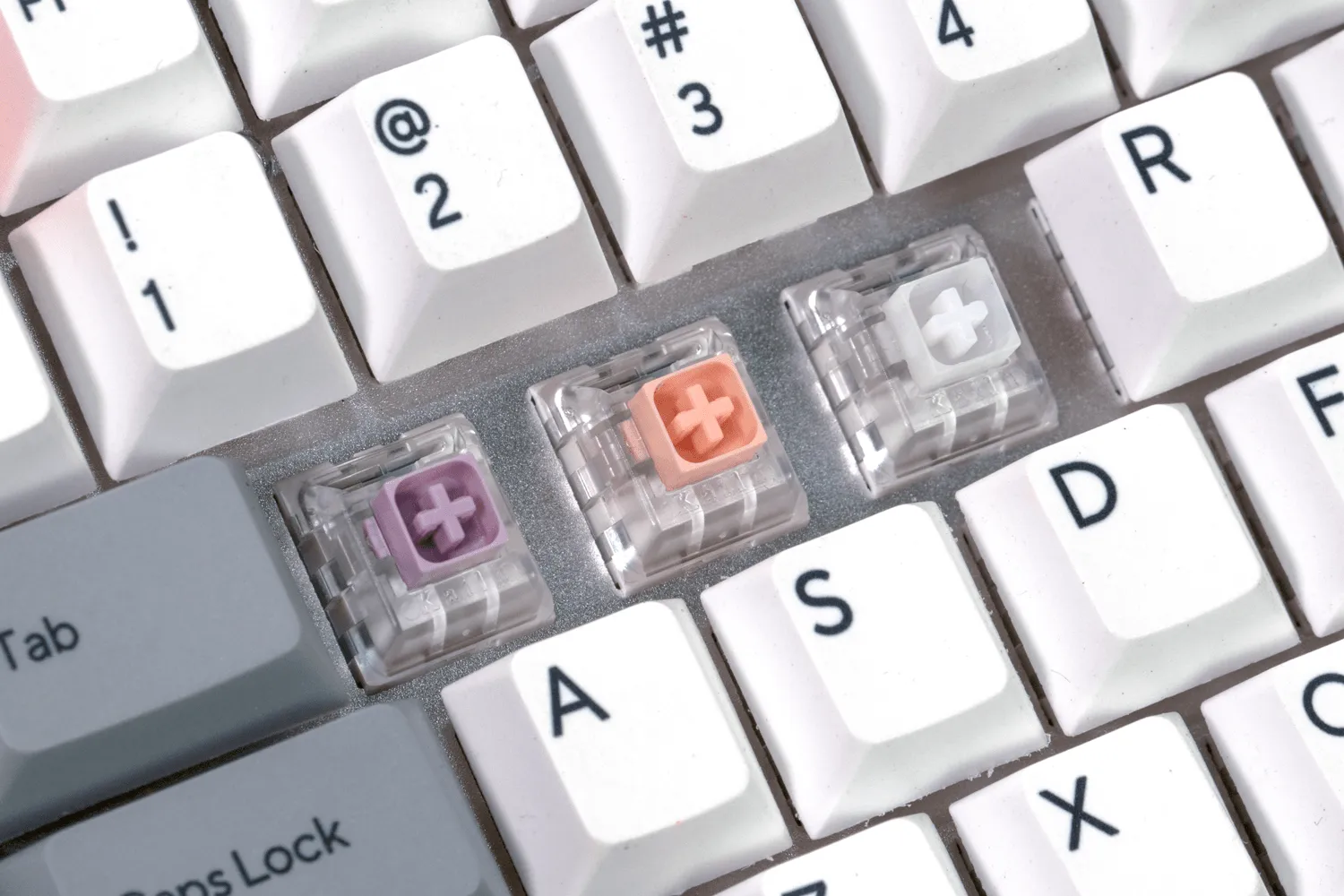 Hako Violet Mechanical Switches (Pre-retooling)