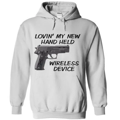 Hand Held Wireless Device Hoodie