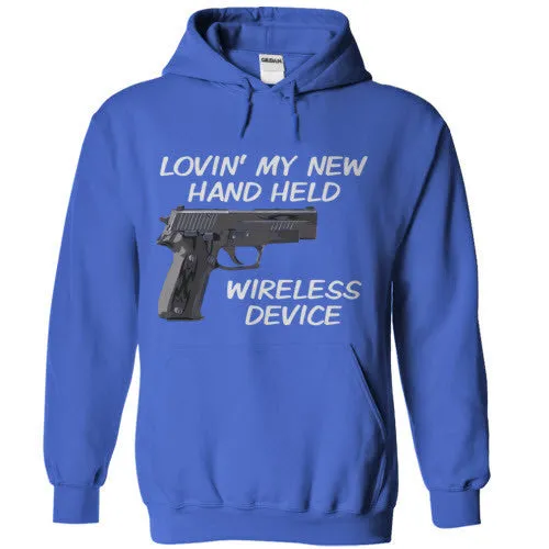 Hand Held Wireless Device Hoodie