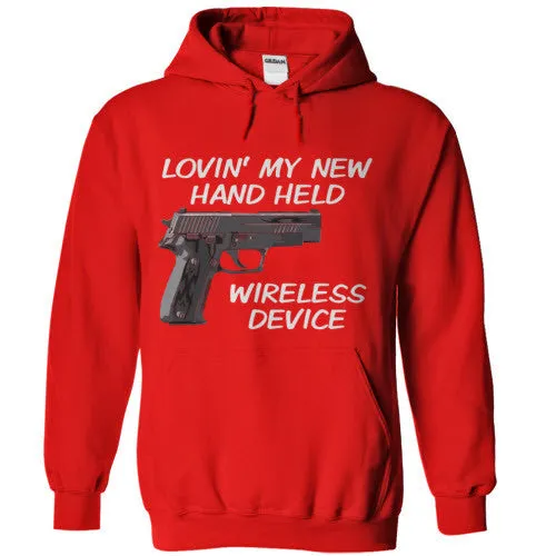 Hand Held Wireless Device Hoodie