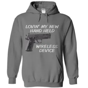 Hand Held Wireless Device Hoodie