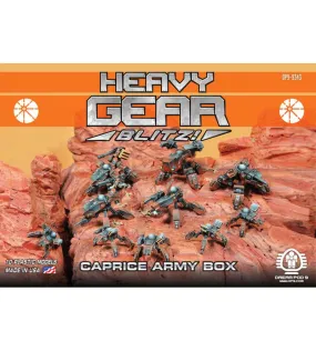 Heavy Gear Blitz - Caprice Army Box