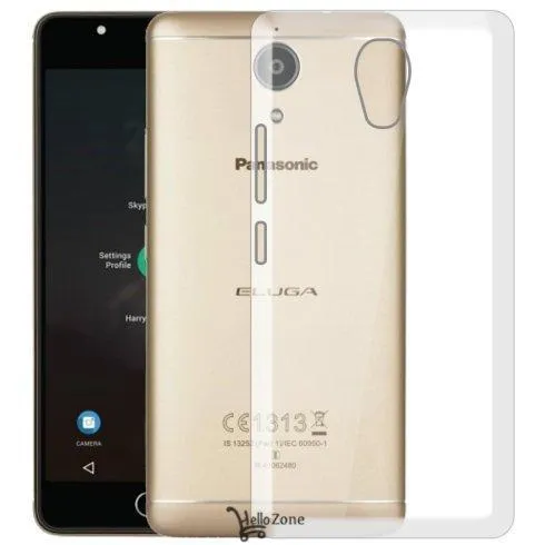 Hello Zone Exclusive Soft Transparent Crystal Clear Back Cover Back Case Cover For Panasonic Eluga Ray Max