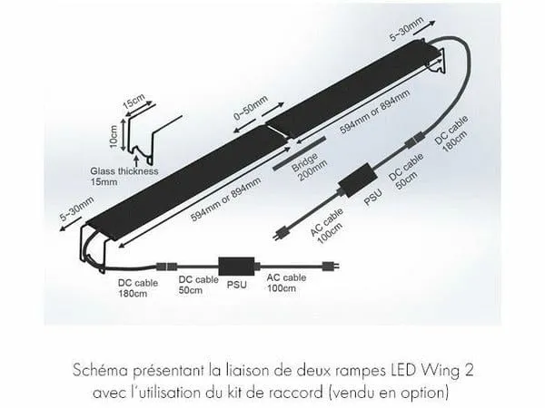 HM ELECTRONICS-Wing 2S2 36W/Marine-60cm