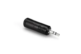 Hosa GMP-112 Adaptor 1/4" TS To 3.5mm TS Pro Audio Accessory