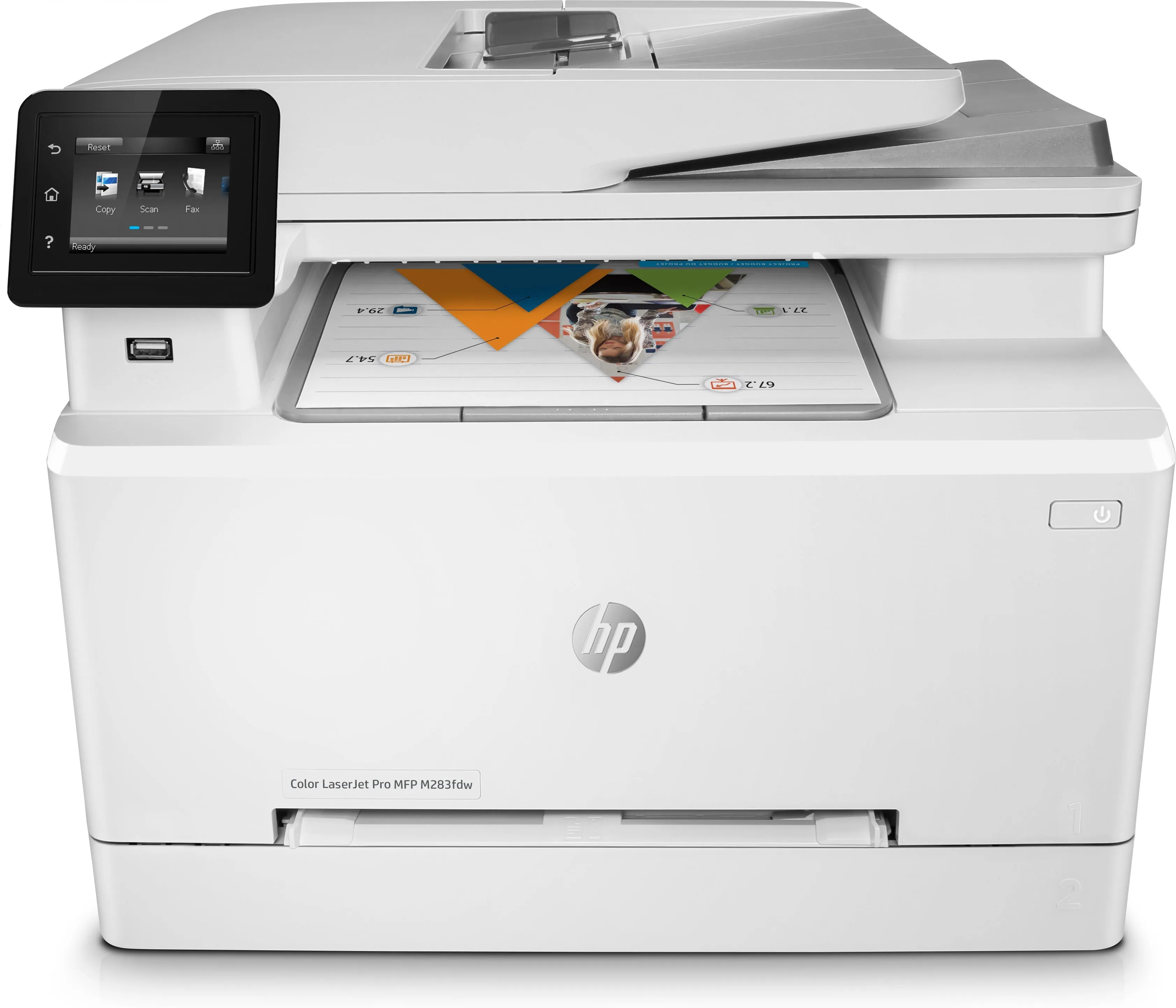 Hp Color Laserjet Pro Mfp M283fdw - Multifunction Printer - Color