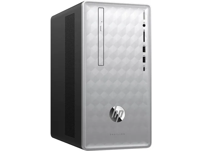 HP Pavilion 590-p0027c Desktop PC, MT, Intel Core i5-8400, 2.80GHz, 8GB RAM, 2TB SATA   16GB PCIe SSD,  Windows 10 Home - 3LB59AA#ABA (Certified Refurbished)