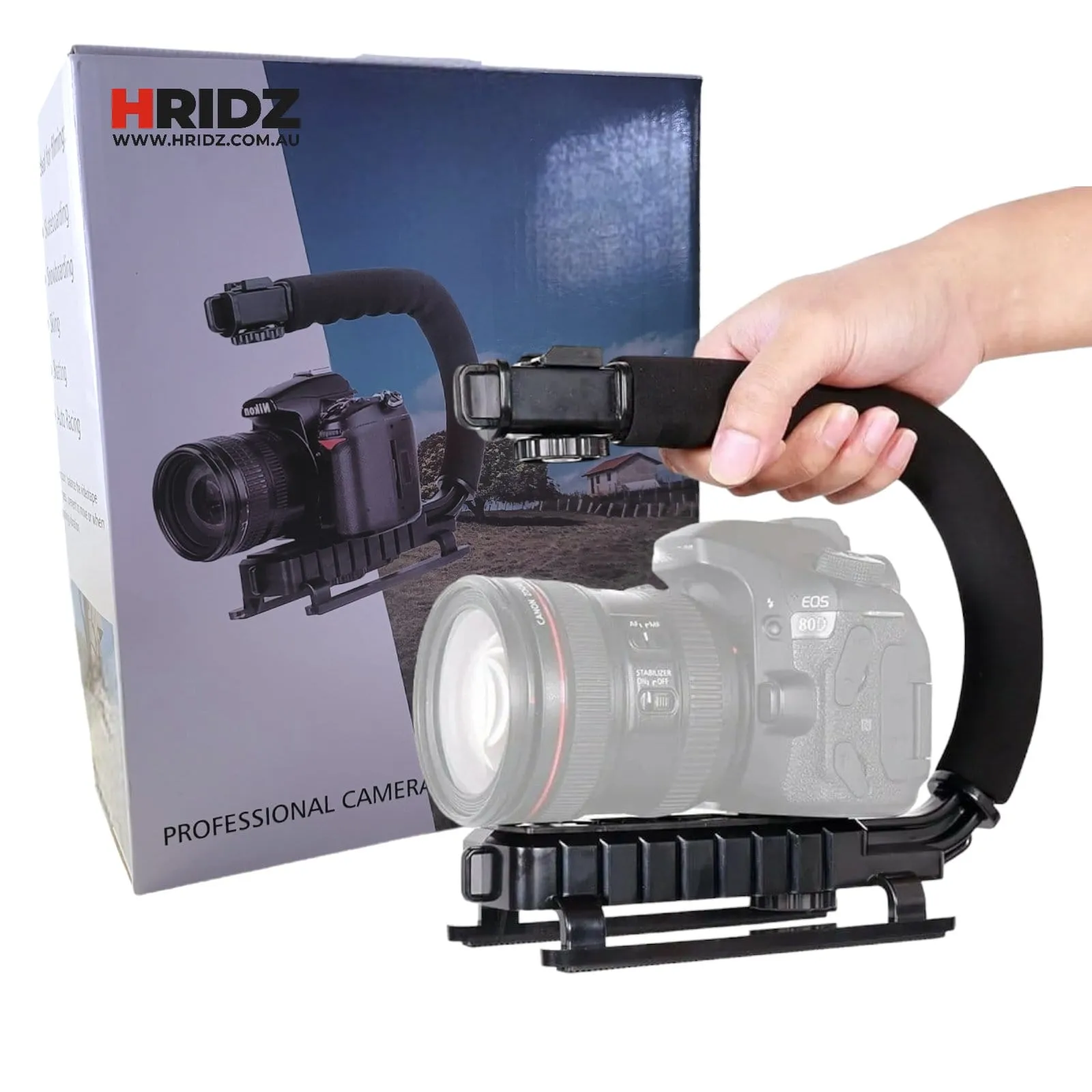 HRIDZ CSSC Camera Stabilizer Steady Cam DSLR Gimbal Handheld Steadicam