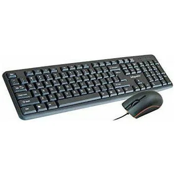 Infapower X203 Wired Keyboard & Mouse Set - Black | 211920