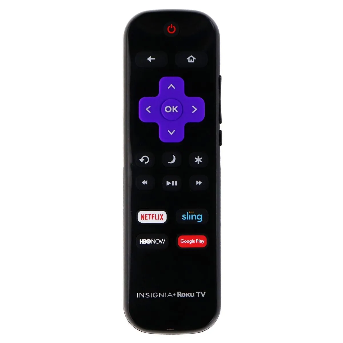 Insignia TV Remote (NS-RCRUDUS-17) for Select Insignia TVs - Black