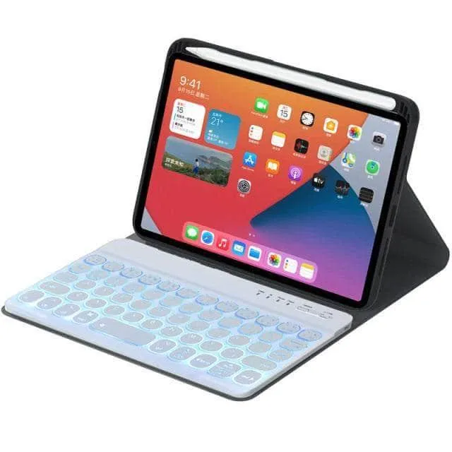 iPad Mini 6 Detachable Backlit Bluetooth Keyboard Cover