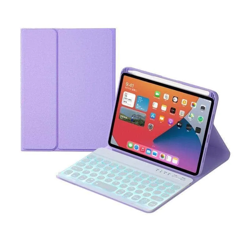 iPad Mini 6 Detachable Backlit Bluetooth Keyboard Cover