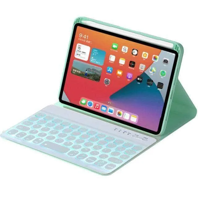 iPad Mini 6 Detachable Backlit Bluetooth Keyboard Cover