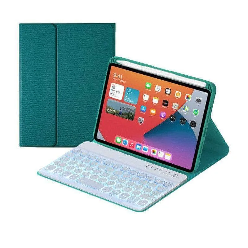 iPad Mini 6 Detachable Backlit Bluetooth Keyboard Cover