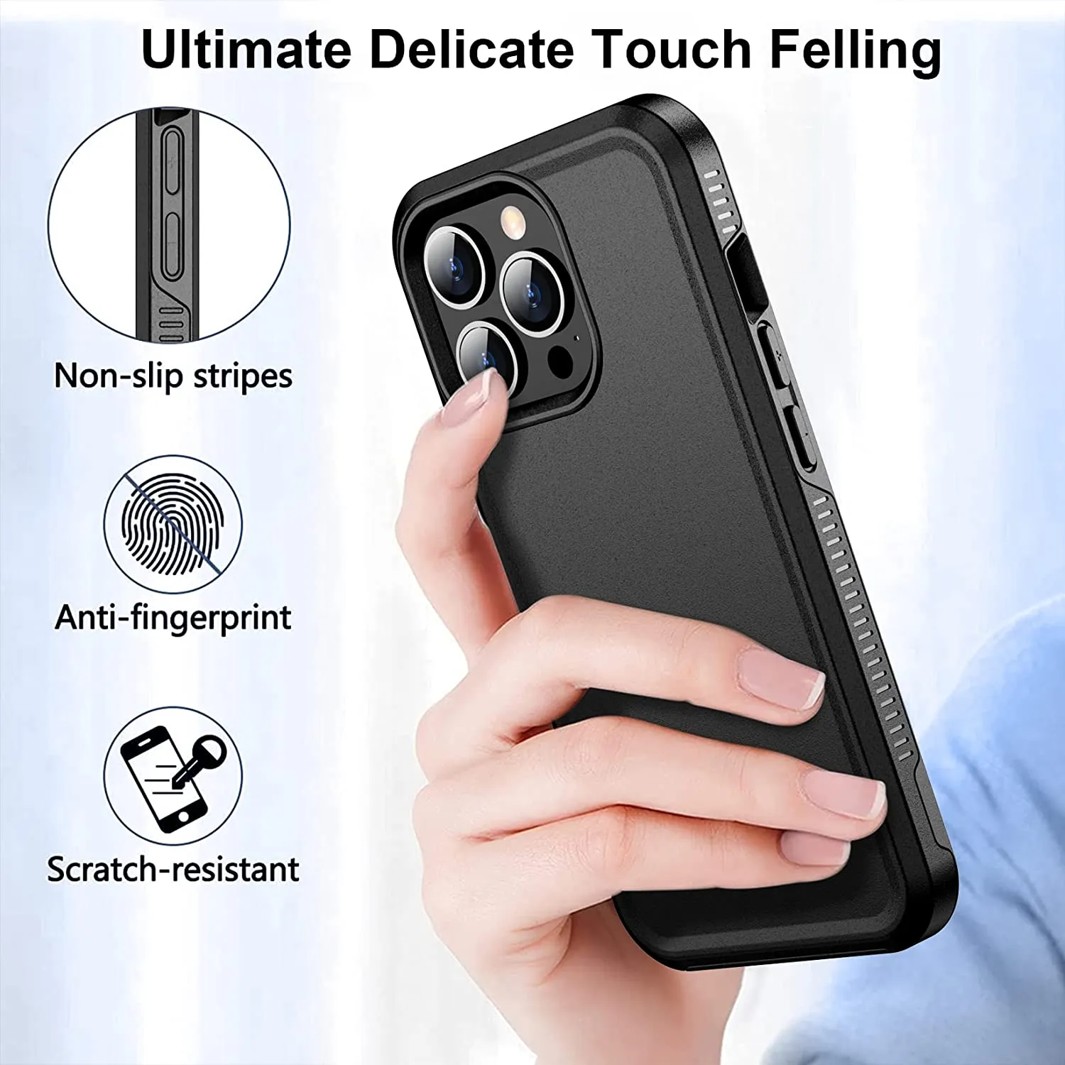 iPhone 14 Pro Case Heavy Duty Full-Body Protection Case