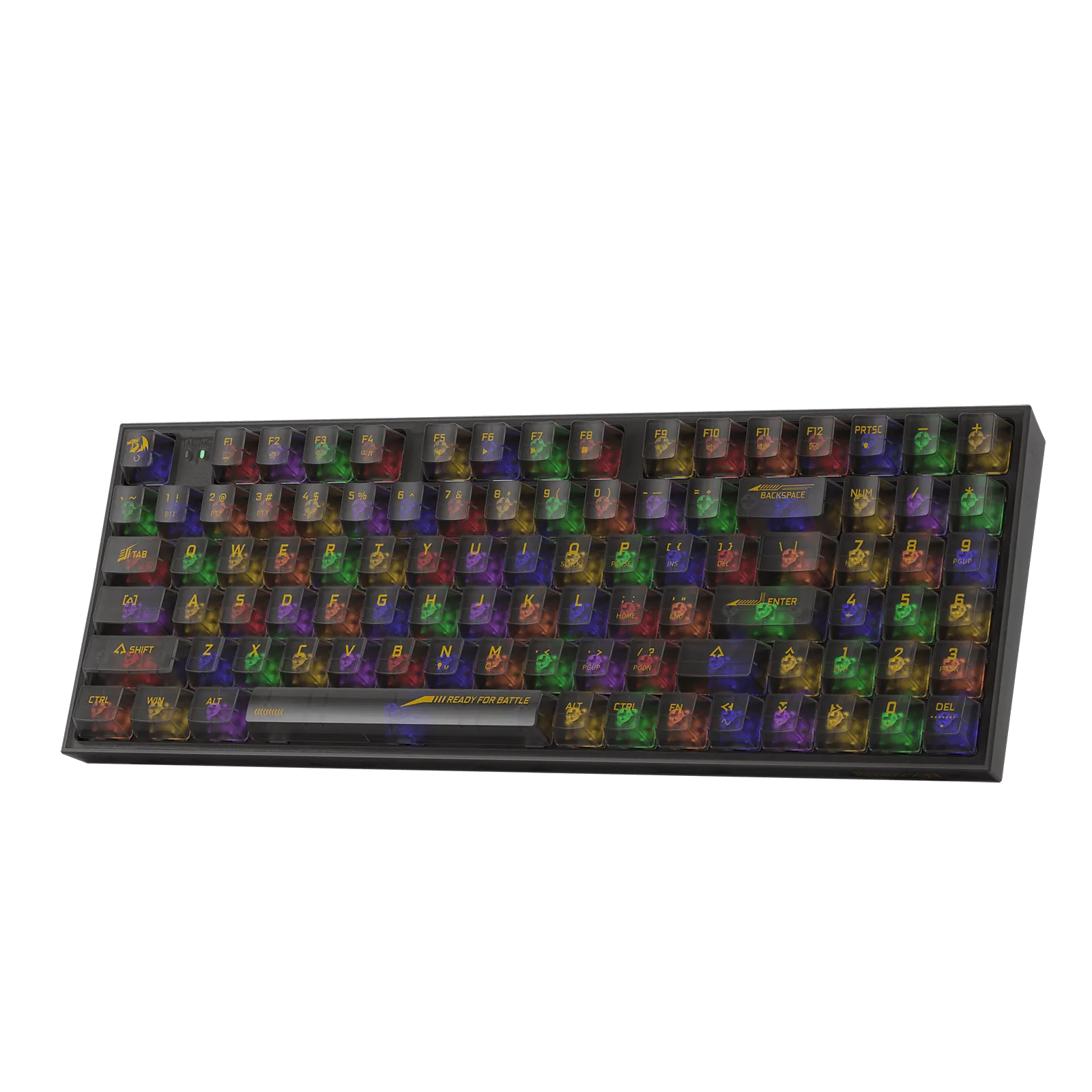 IRELIA K658 PRO 90% Full-Transparent Keyboard