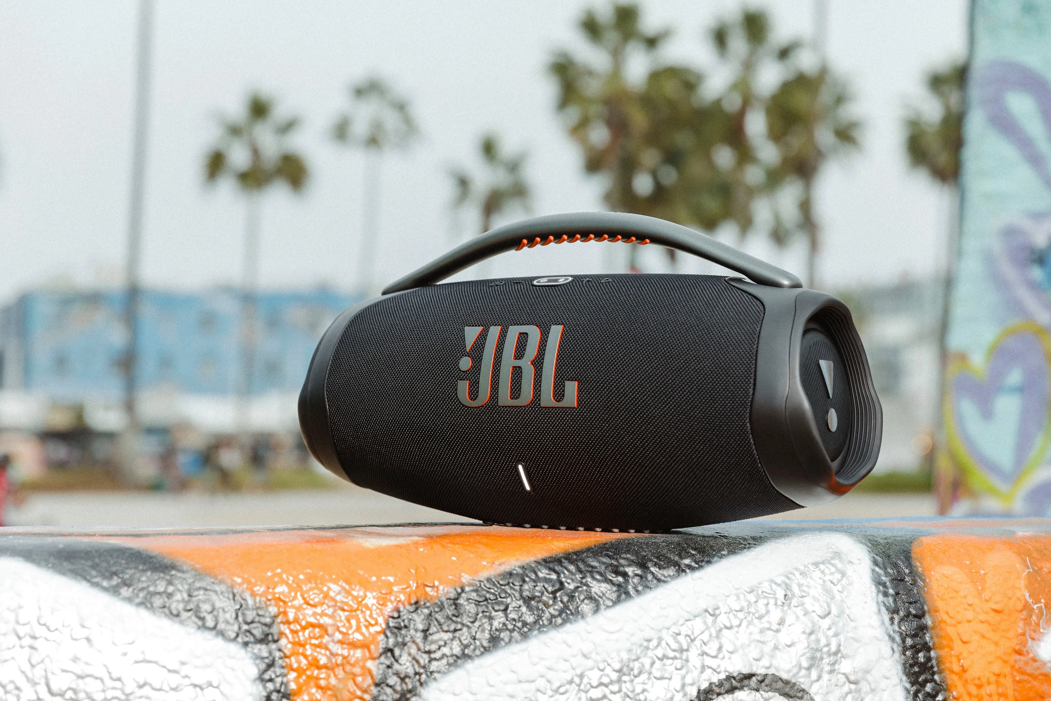 JBL - Boombox3 Portable Bluetooth Speaker - Black