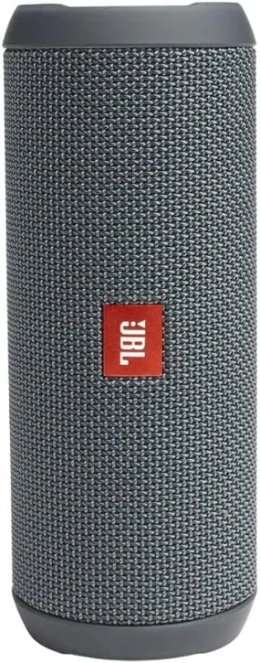 JBL Flip Essential Portable Bluetooth Speaker with Rechargeable Battery, Gun Metal Black