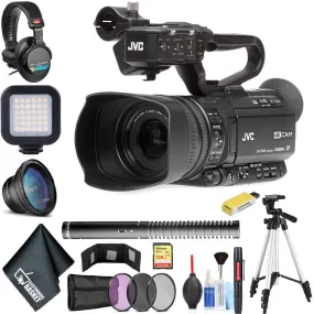 JVC GY-HM180 Ultra HD 4K Camcorder Master Bundle