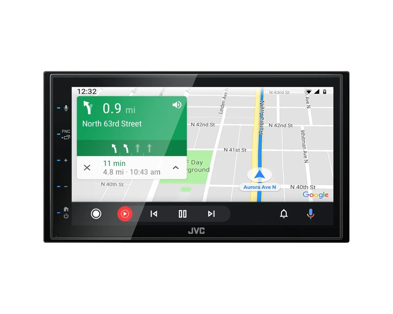 JVC KW-M565DBT Digitale multimedia radio met DAB  tuner en Apple CarPlay