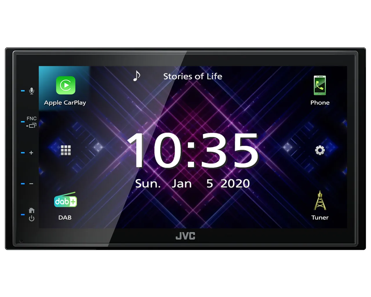 JVC KW-M565DBT Digitale multimedia radio met DAB  tuner en Apple CarPlay