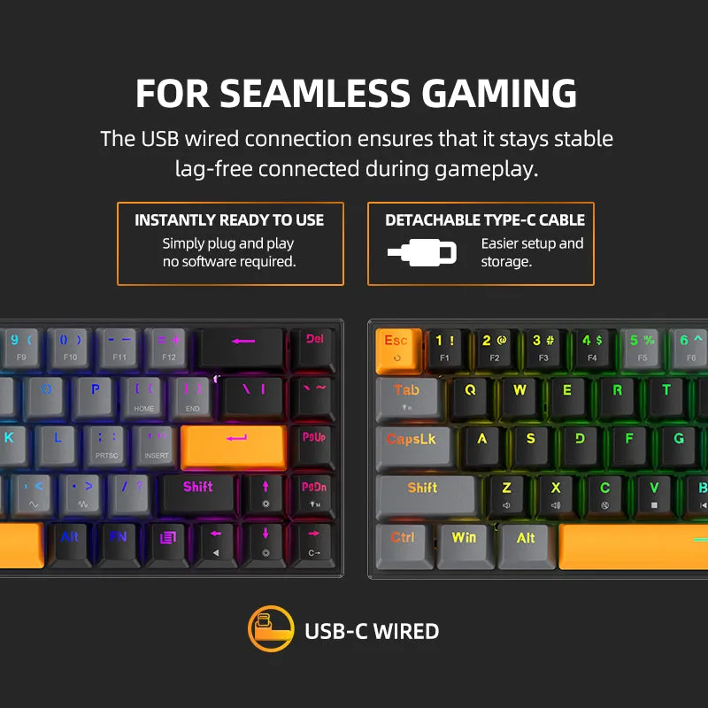 K500-B68 Mechanical Keyboard