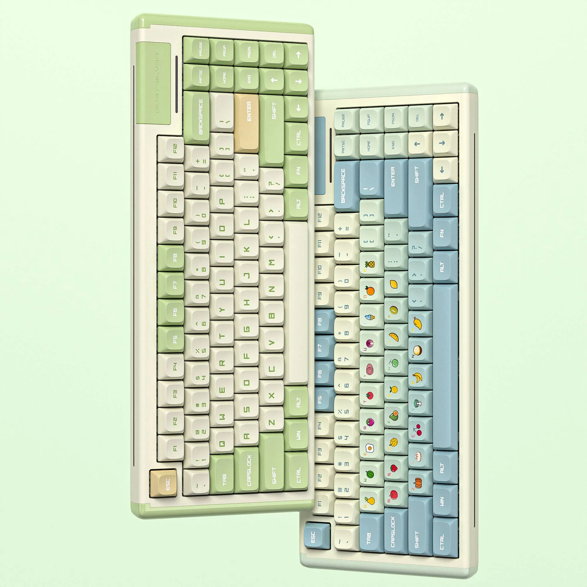 K84 Green Summer Wired Keyboard