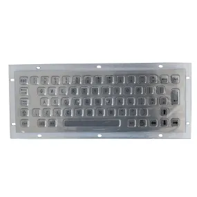 KBS-PC-C Stainless Steel Panel Mount Keyboard