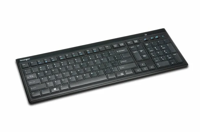 Kensington Advance Fit Slim - Keyboard - Wireless - 2.4 Ghz - Uk - Black