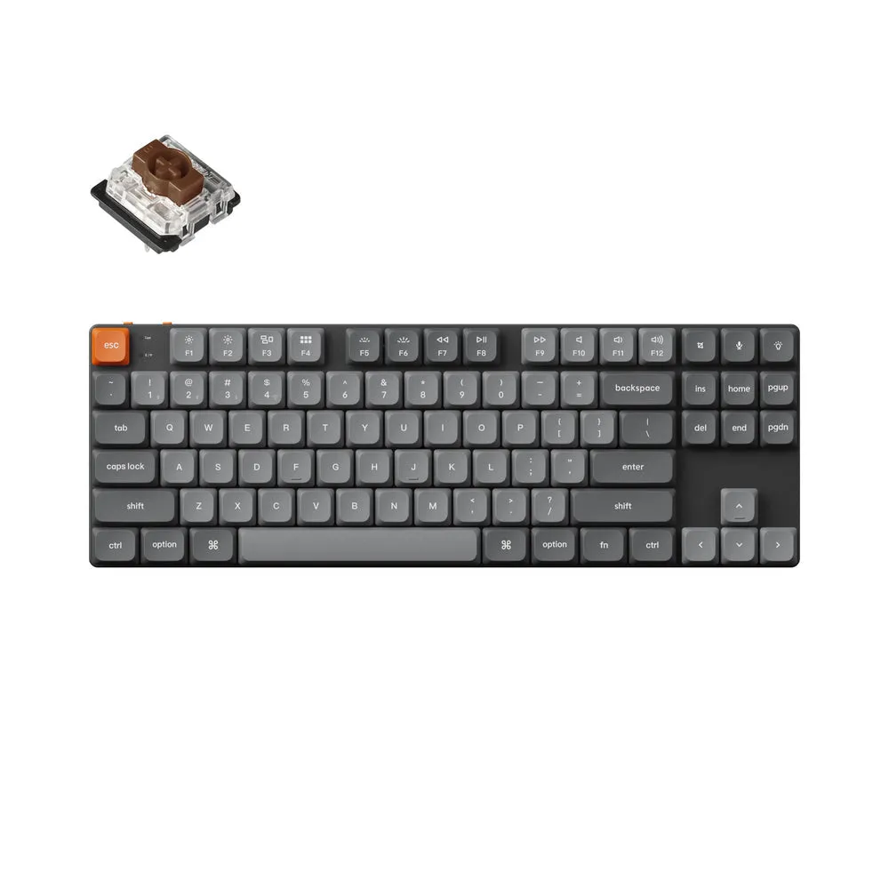 Keychron K1 Max QMK/VIA Wireless Custom Mechanical Keyboard(US ANSI Layout)