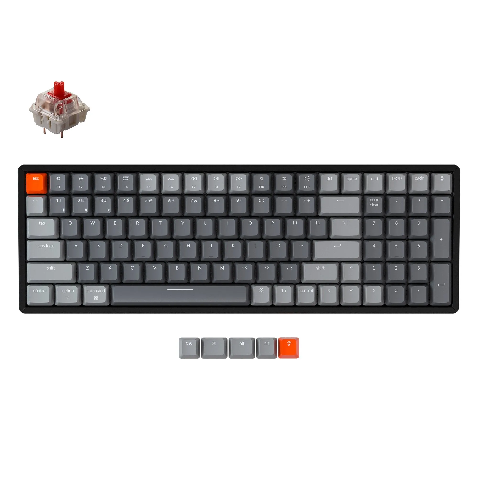 Keychron K4 Wireless Mechanical Keyboard (US ANSI Layout) - Version 2