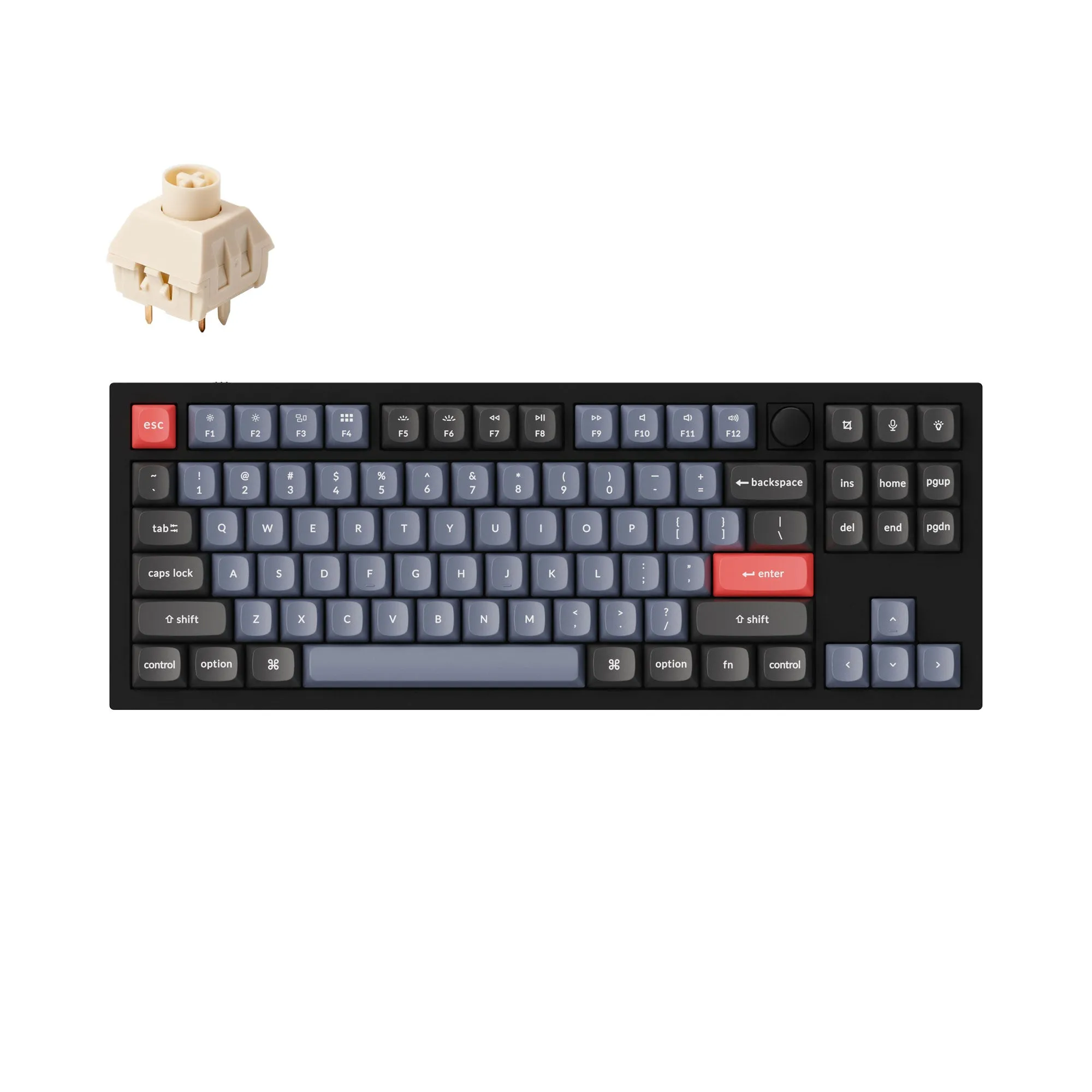 Keychron Q3 QMK Custom Mechanical Keyboard