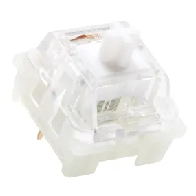 KTT Kang White Switch V3 Linear 43g 53g MX switch for mechanical keyboard 80m Factory Lubed Kanbai Switch Nylon POM 3pin