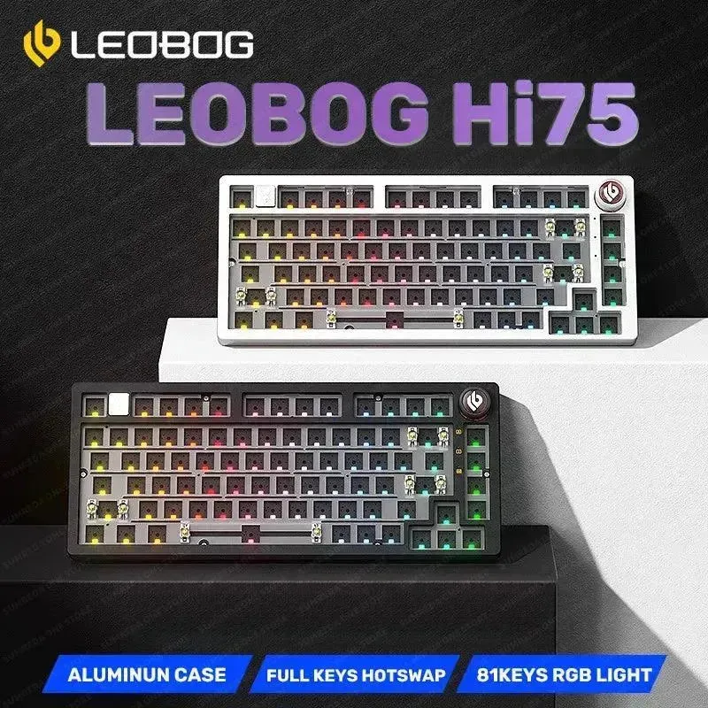 LEOBOG Hi75 Sugar65 Custom Mechanical Keyboard