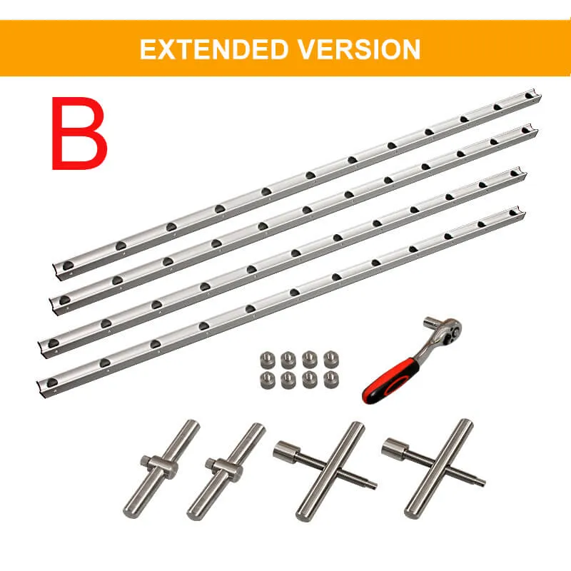 Levoite™ Panel Glue-Up Clamps - Panel Gluing Clamps for Woodworking