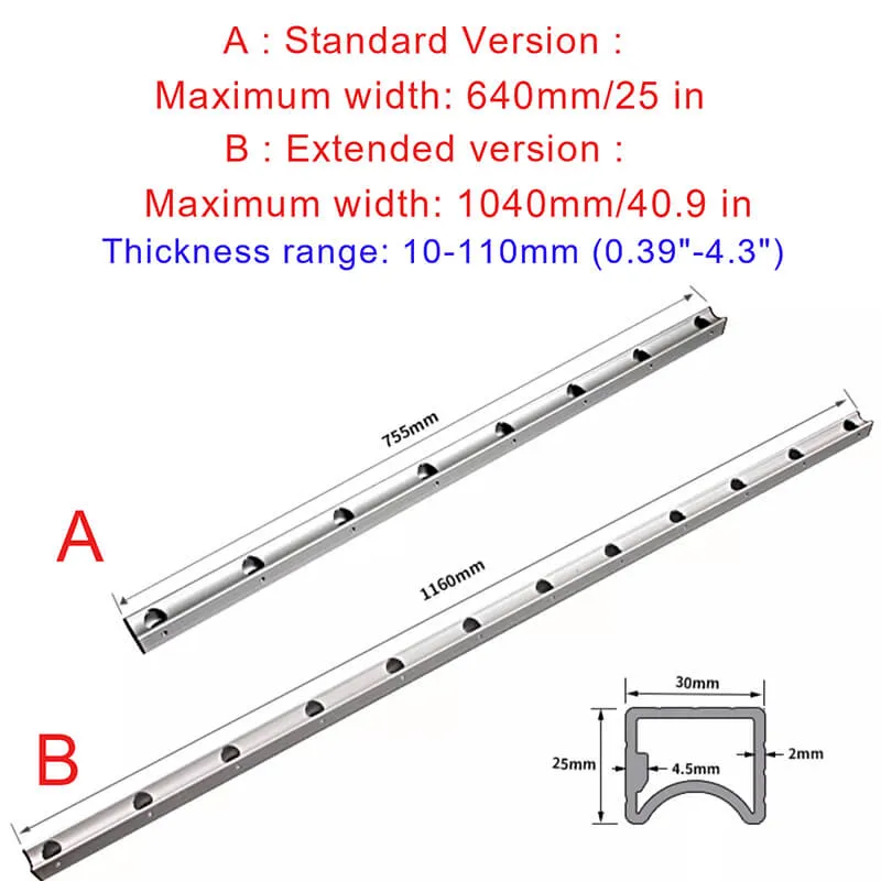 Levoite™ Panel Glue-Up Clamps - Panel Gluing Clamps for Woodworking