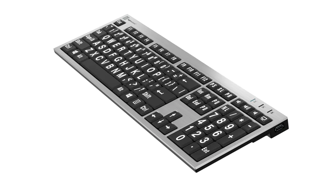 LogicKeyboard Large Print Slimline Keyboard for PC