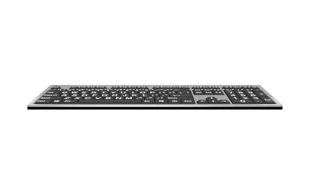 LogicKeyboard Large Print Slimline Keyboard for PC