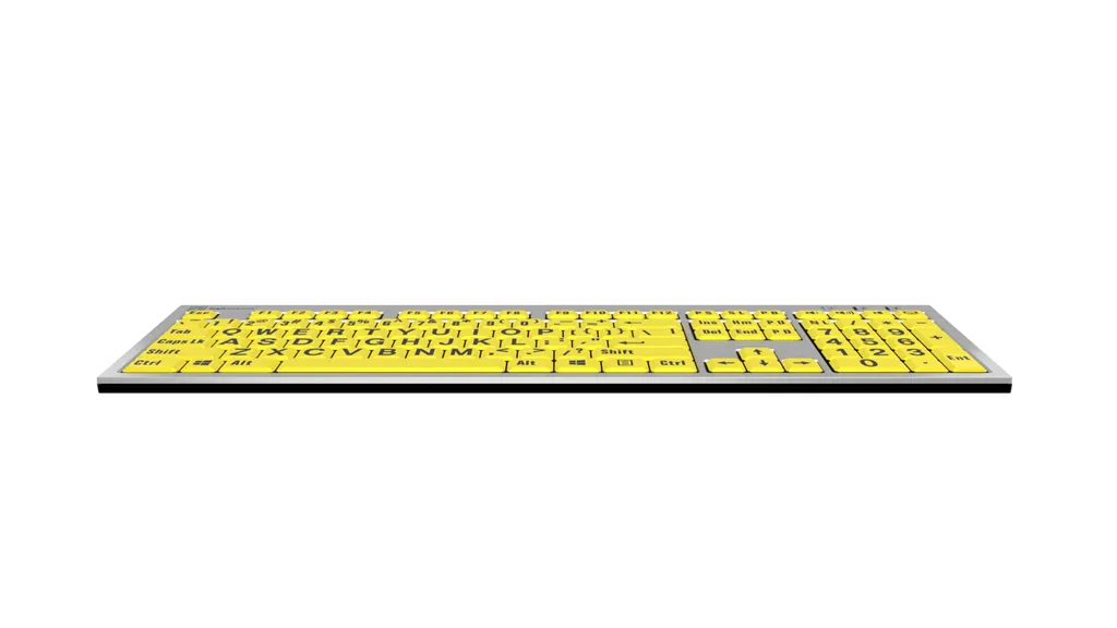 LogicKeyboard Large Print Slimline Keyboard for PC