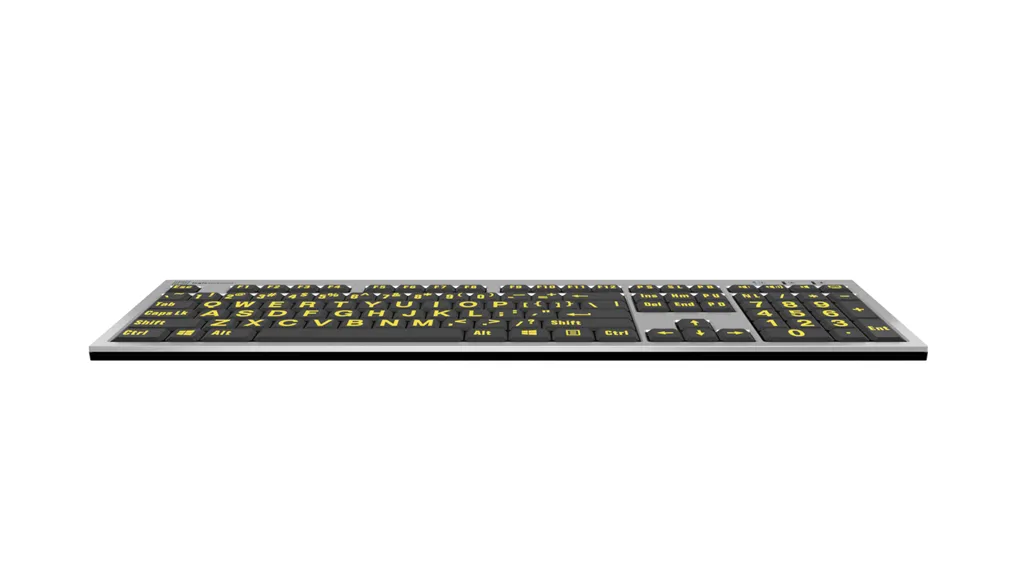 LogicKeyboard Large Print Slimline Keyboard for PC