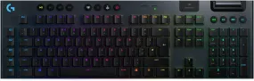 Logitech G915 LIGHTSPEED Wireless Mechanical Gaming Keyboard - GL-Tactile Key Switches, LIGHTSYNC RGB, Ultra-Thin Design, 30  Hour Battery Life - Black