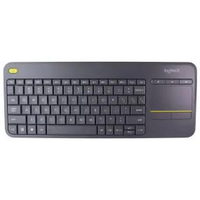 Logitech (K400 ) TKL Wireless Touchpad Keyboard for PC/TV/Laptop/Tablet - Gray