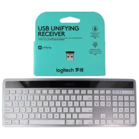 Logitech K750 Wireless Solar-Powered Keyboard - Silver