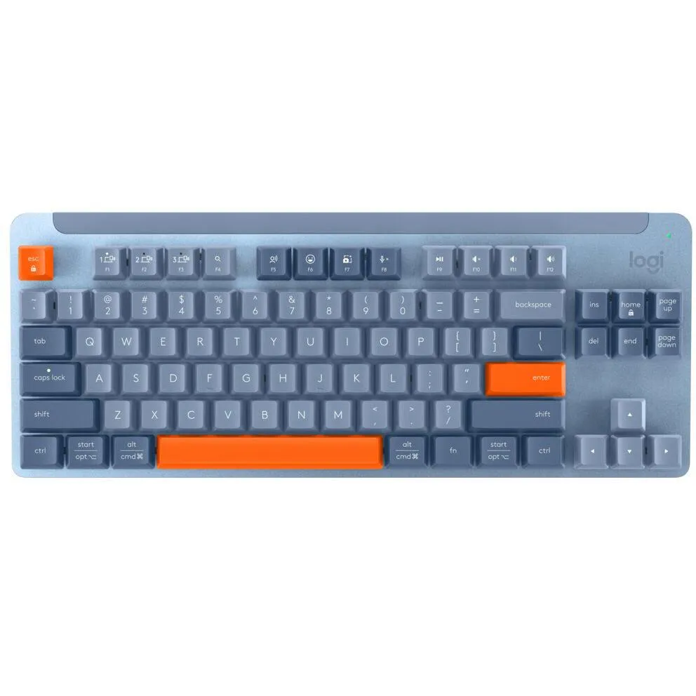 Logitech K855 Wireless Mechanical TKL Keyboard (Blue/Grey) [Linear]