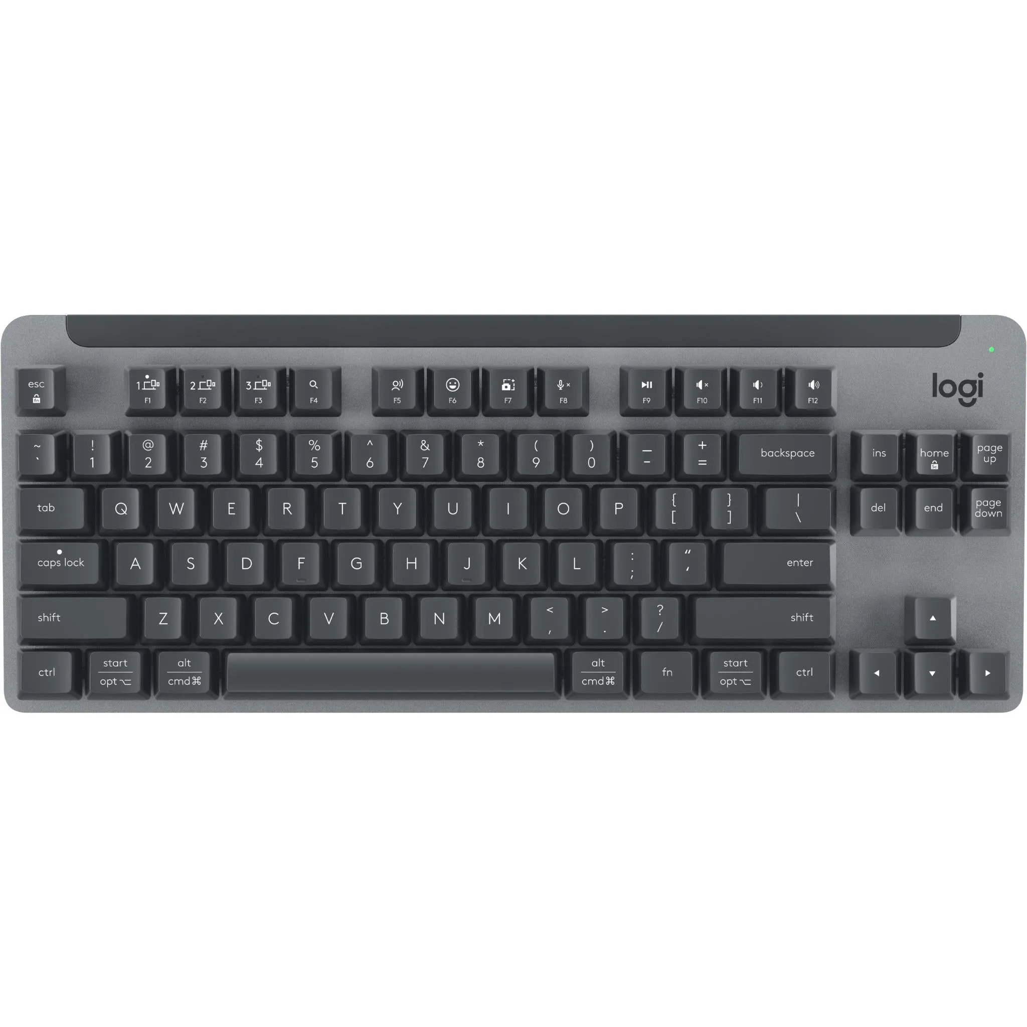 Logitech K855 Wireless Mechanical TKL Keyboard (Graphite) [Linear]