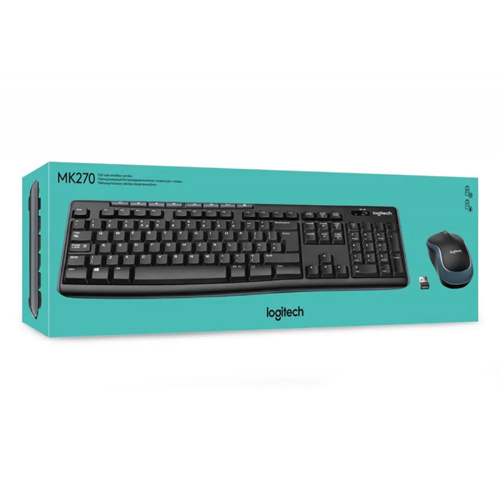 Logitech Keyboard & Mouse MK270