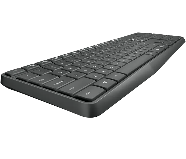 Logitech MK235 WIRELESS KEYBOARD AND MOUSE COMBO Durable. Simple. Wireless