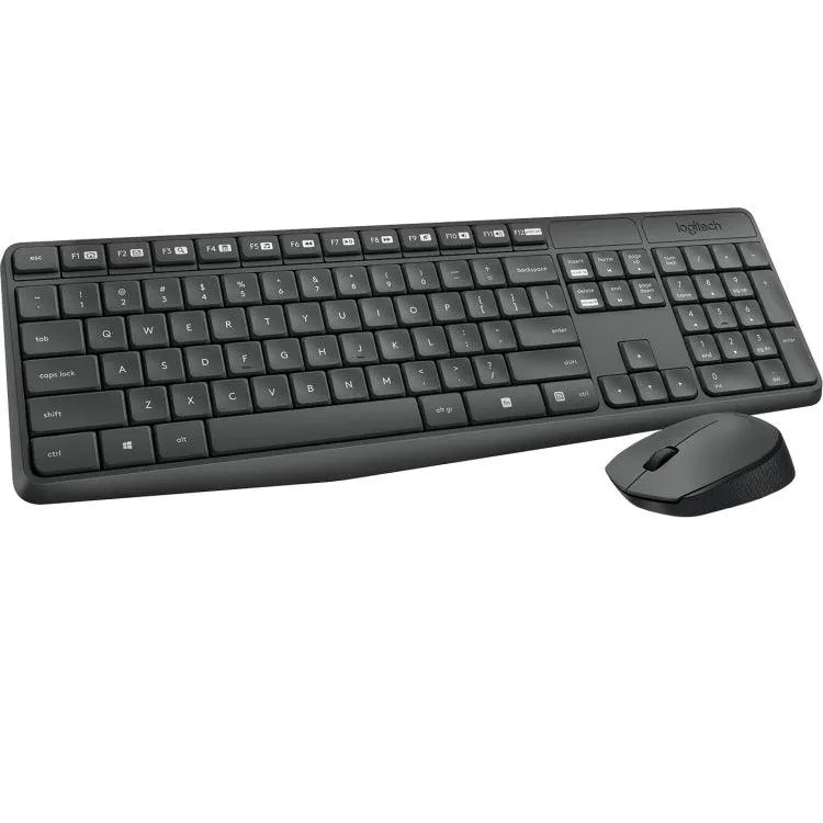 Logitech MK235 Wireless Keyboard Mouse Combo Set